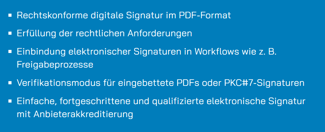 Digitale Signatur